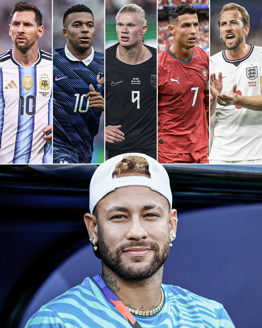 Neymar football and public athlete mouthguard inspiration board.
